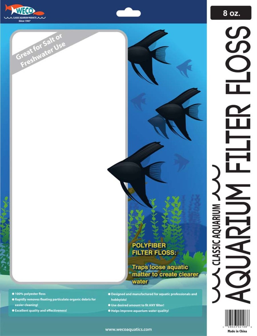 Weco Products Aquarium Filter Floss