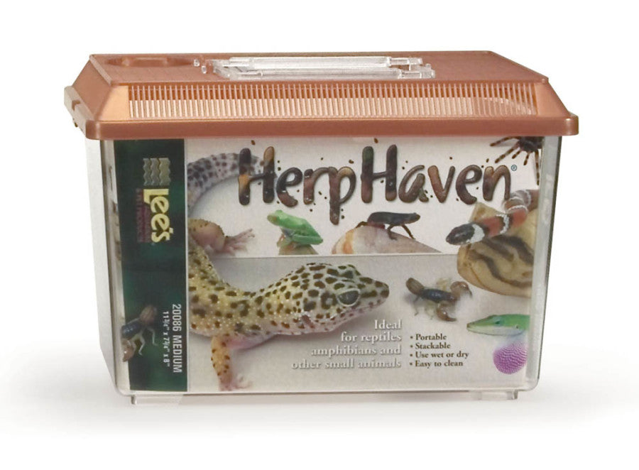 Lee's Aquarium & Pet Products HerpHaven Carrier for Reptiles & Amphibians