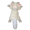Jolly Pet Fat Tail Stuffed Billy Goat Dog Toy