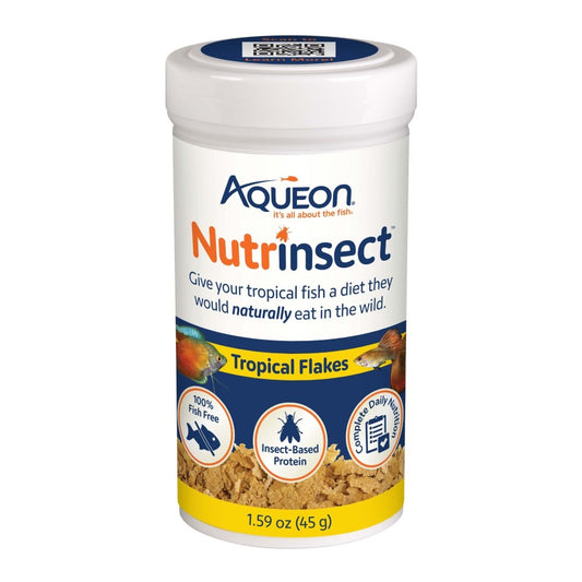 Aqueon Nutrinsect Fish-Free Fish Food