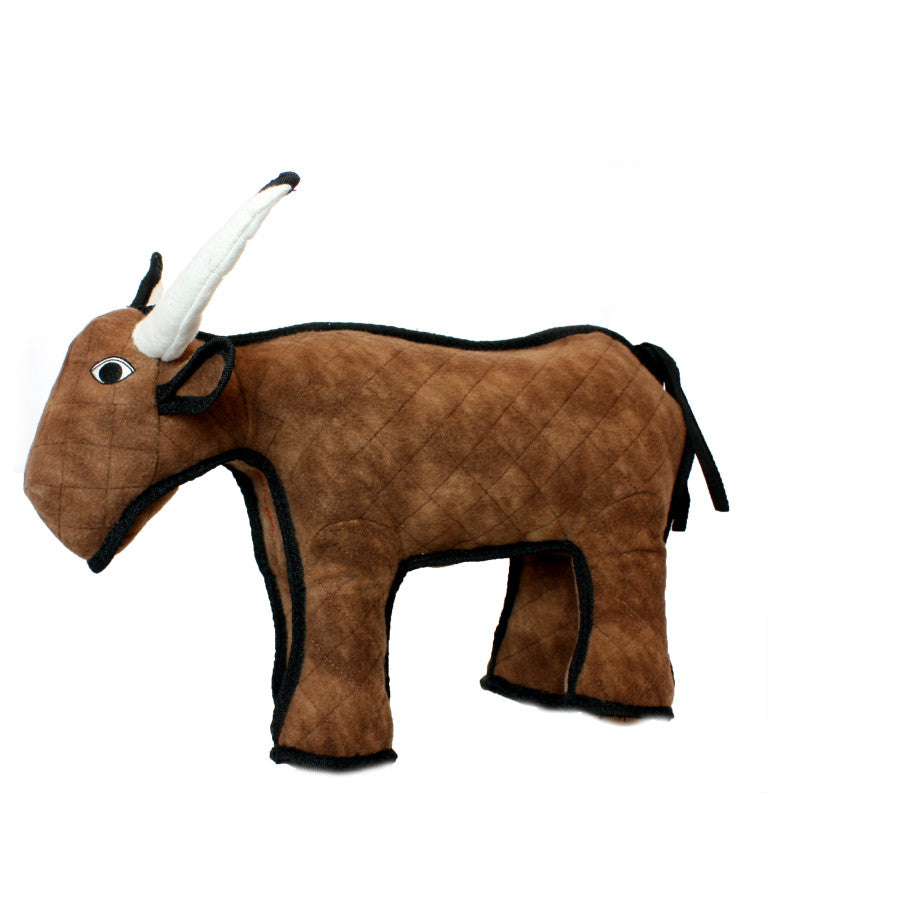 Tuffy Barnyard Bull Durable Dog Toy