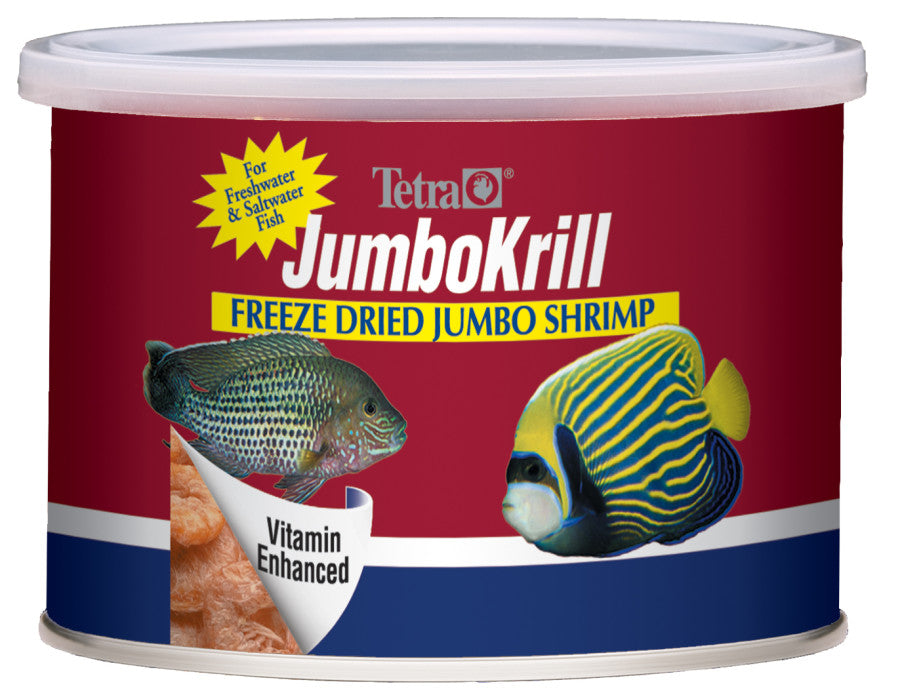 Tetra JumboKrill Freeze-Dried Jumbo Shrimp Fish Food