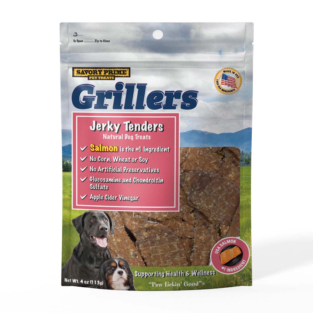 Savory Prime Grillers Jerky Tenders Dog Treats