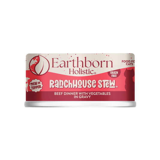Earthborn Holistic Grain Free RanchHouse Stew Beef Wet Cat Food