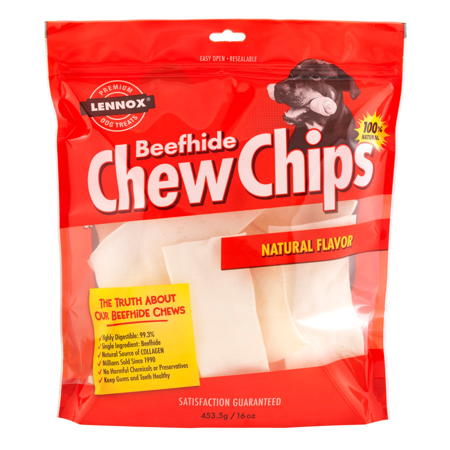 Lennox Beefhide Chew Chips Dog Treat