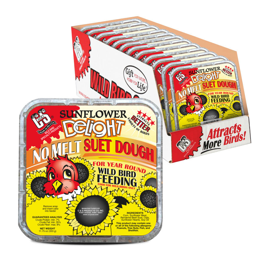 C&S Sunflower Delight No Melt Suet Dough