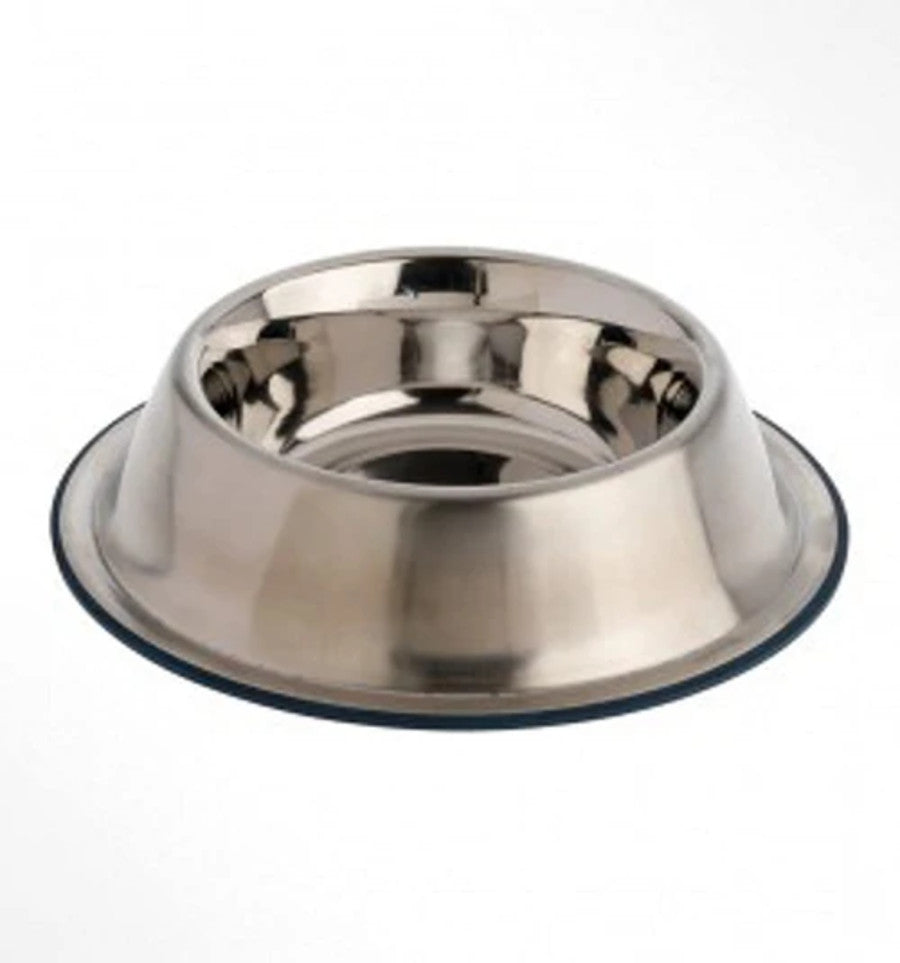 OurPets Premium Stainless Steel Non-Tip Dog Bowl