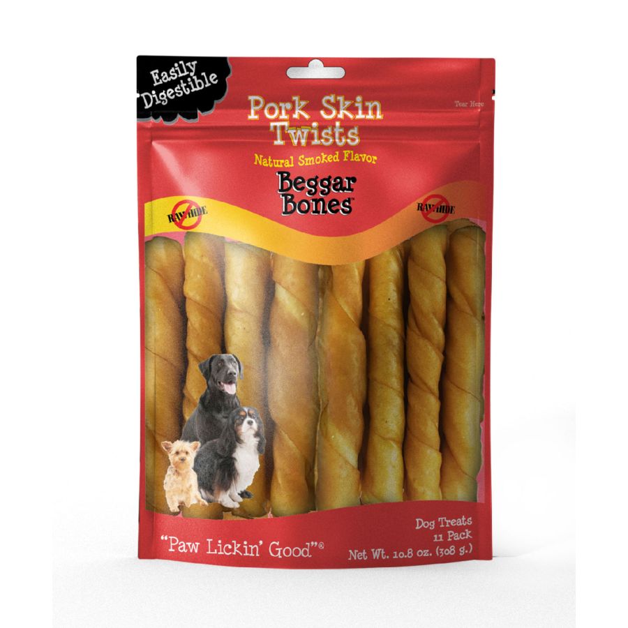 Savory Prime Beggar Bone Pork Skin Twists