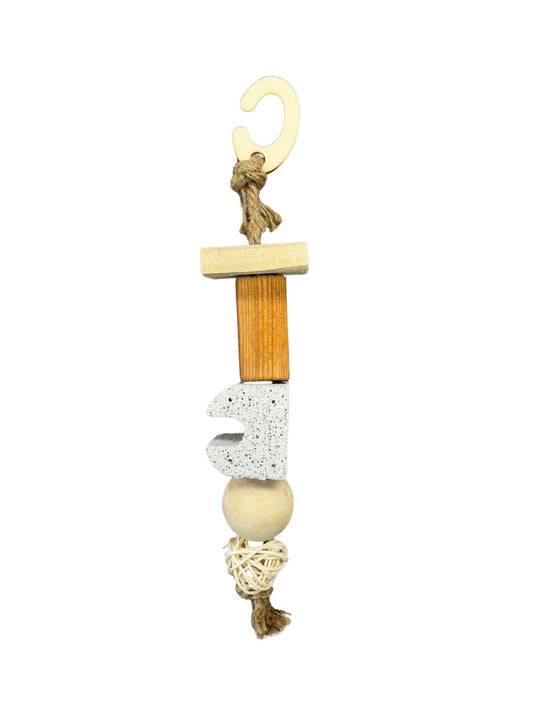 A & E Cages Nibbles Wood & Pumice Small Animal Chew Toy