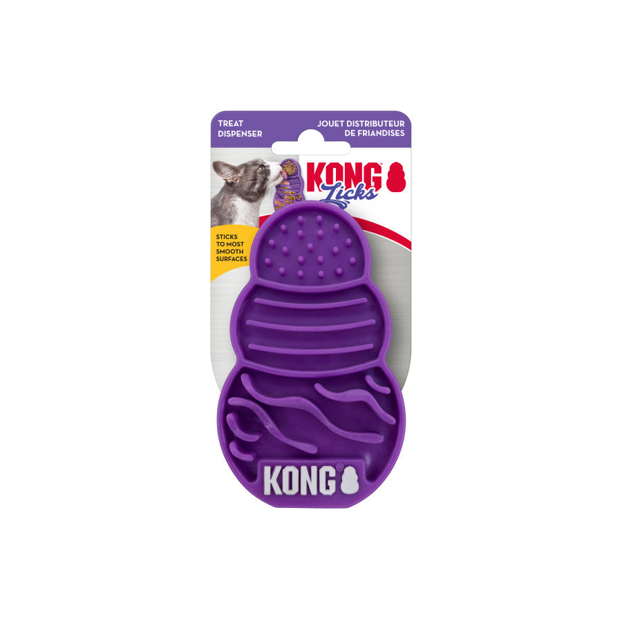 KONG Licks Kitty Cat Treat Toy.