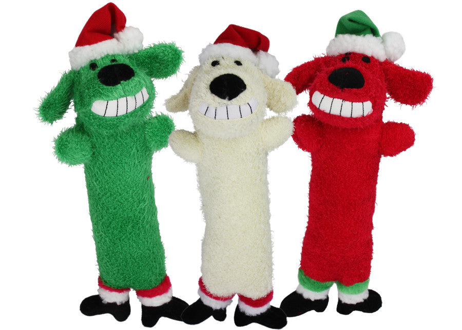 Multipet Loofa Santa Dog Toy