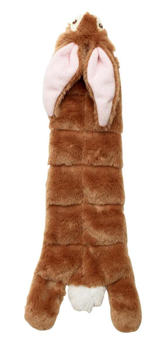 Skinneeez Multi-Squeaker Dog Toy Rabbit