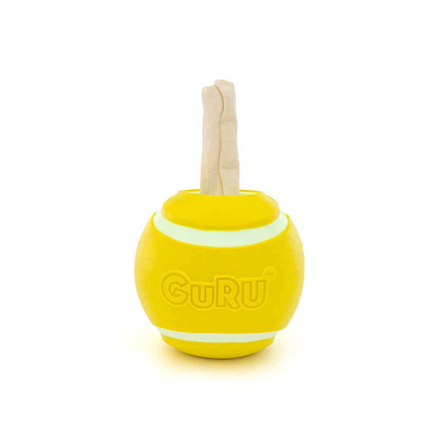GURU Tennis Treat Holder Ball Dog Toy