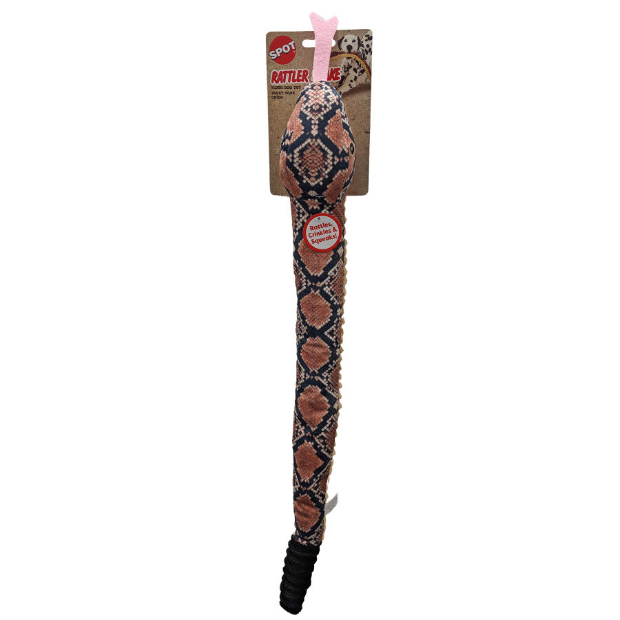 Spot Rattler Dog Toy Snake
