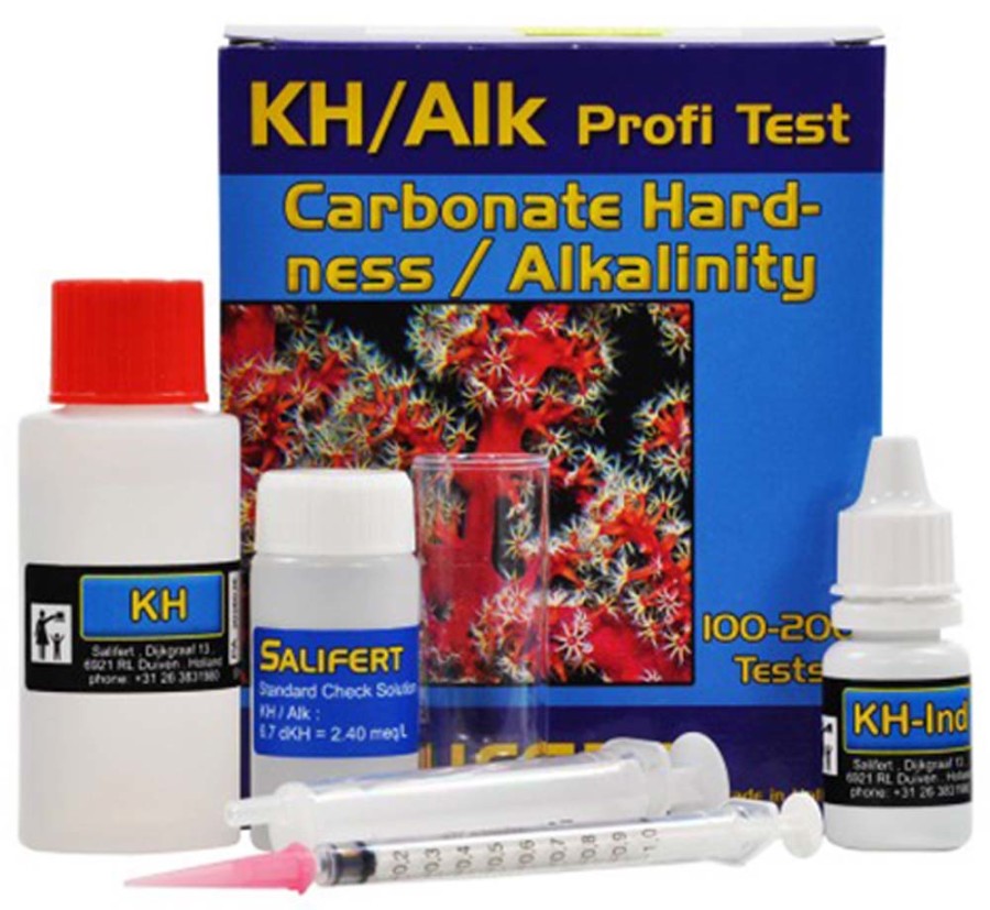 Salifert Carbonate Hardness & Alkalinity (KH/Alk) Profi-Test Kit