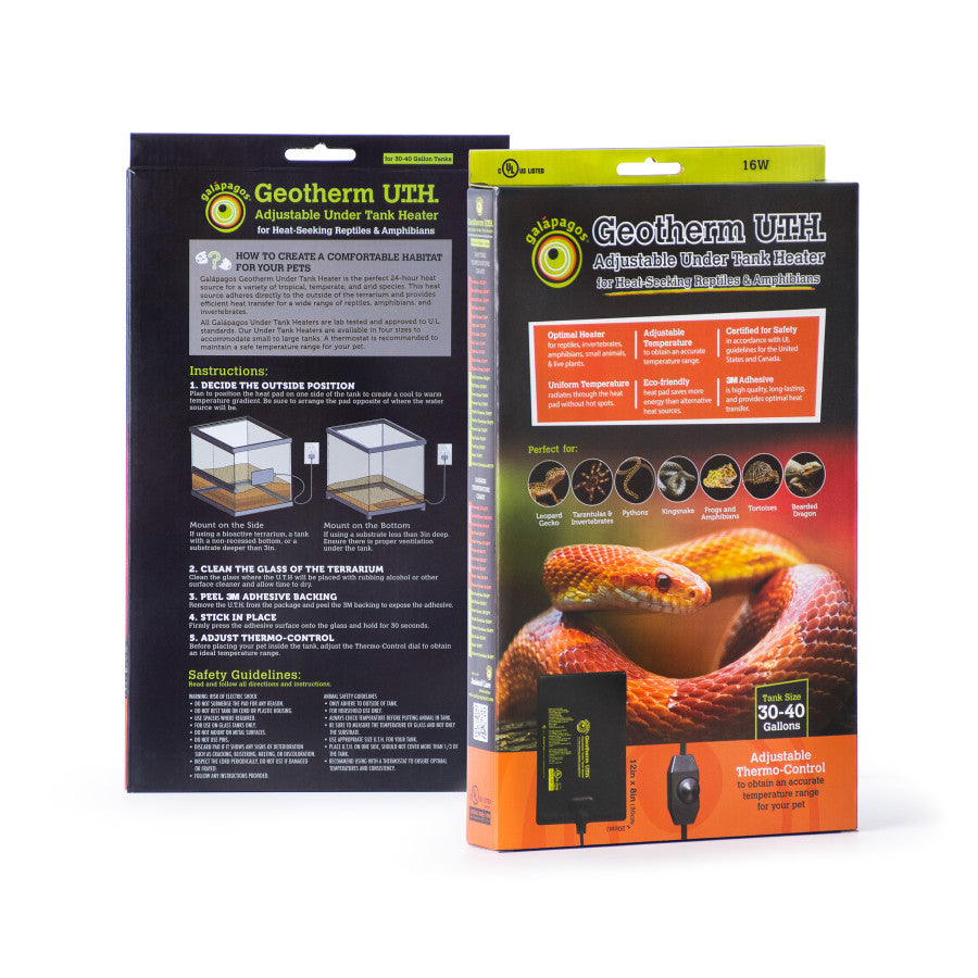 Galapagos Gapagos Geotherm Under Tank Heater