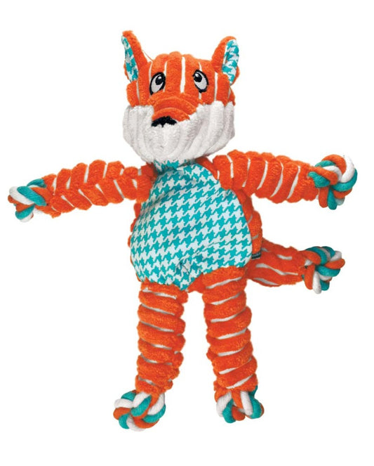KONG Floppy Knots Fox Dog Toy