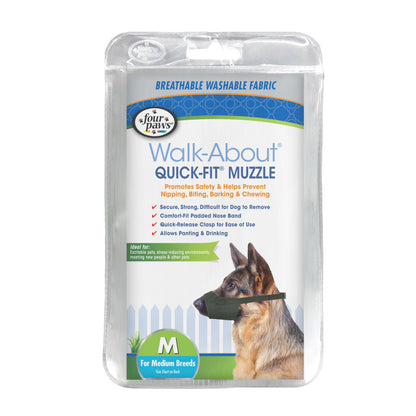 Four Paws Quick-Fit Dog Muzzle