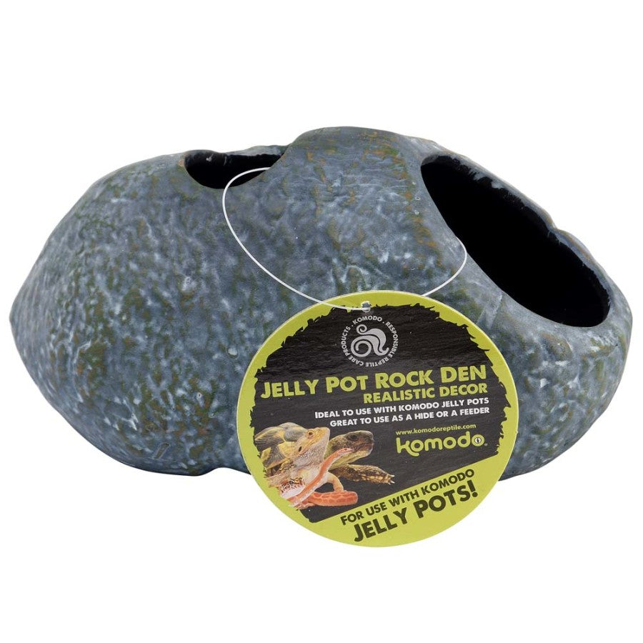 Komodo Jelly Pot Rock Den Terrarium Ornament