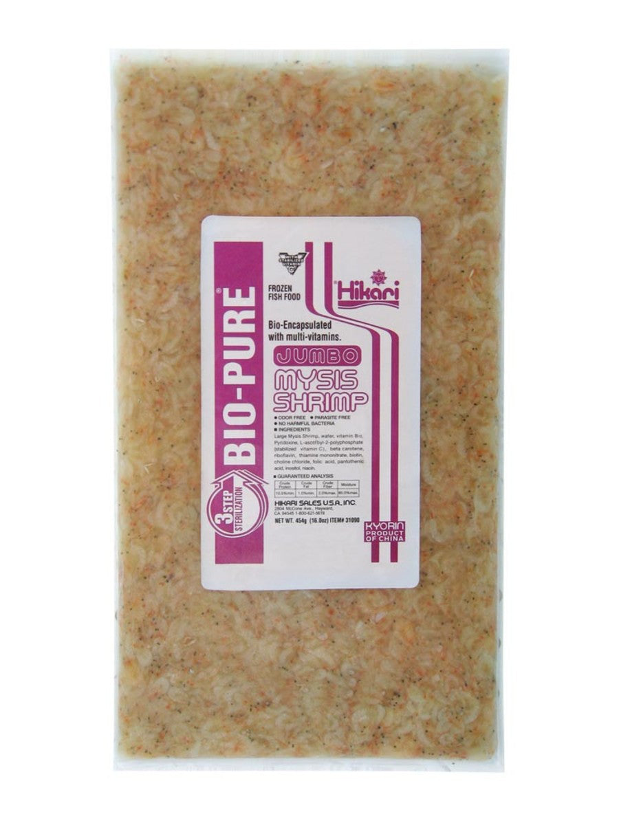 Hikari USA Bio-Pure Jumbo Frozen Mysis Shrimp Fish Food