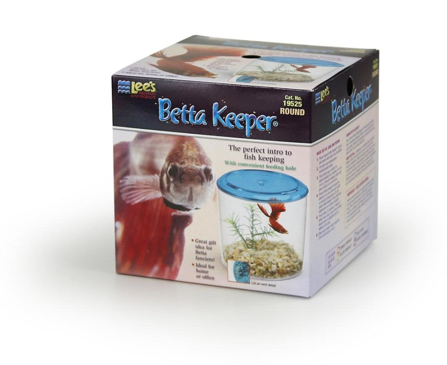 Lee's Aquarium & Pet Products Round Betta Keeper Tank