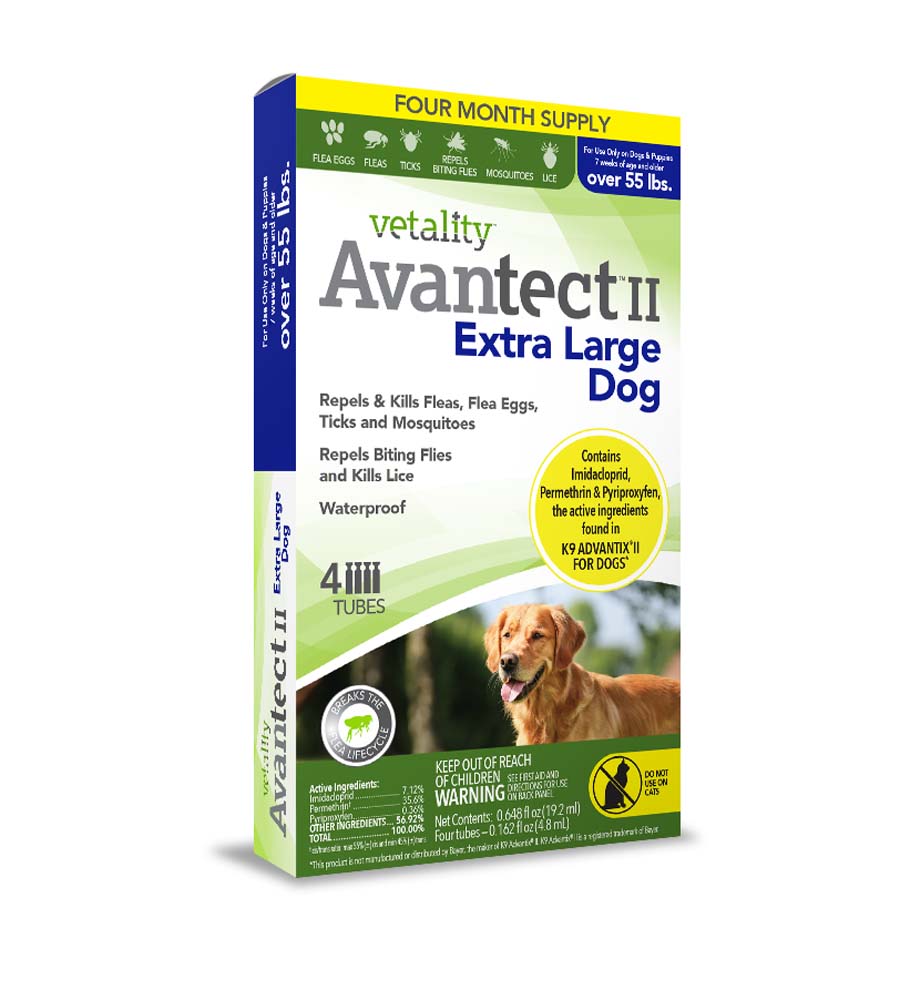 Vetality Avantect II Flea & Tick For Dogs