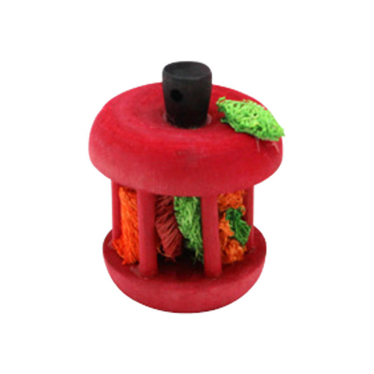 A & E Cages Nibbles Foraging Apple Small Animal Chew Toy