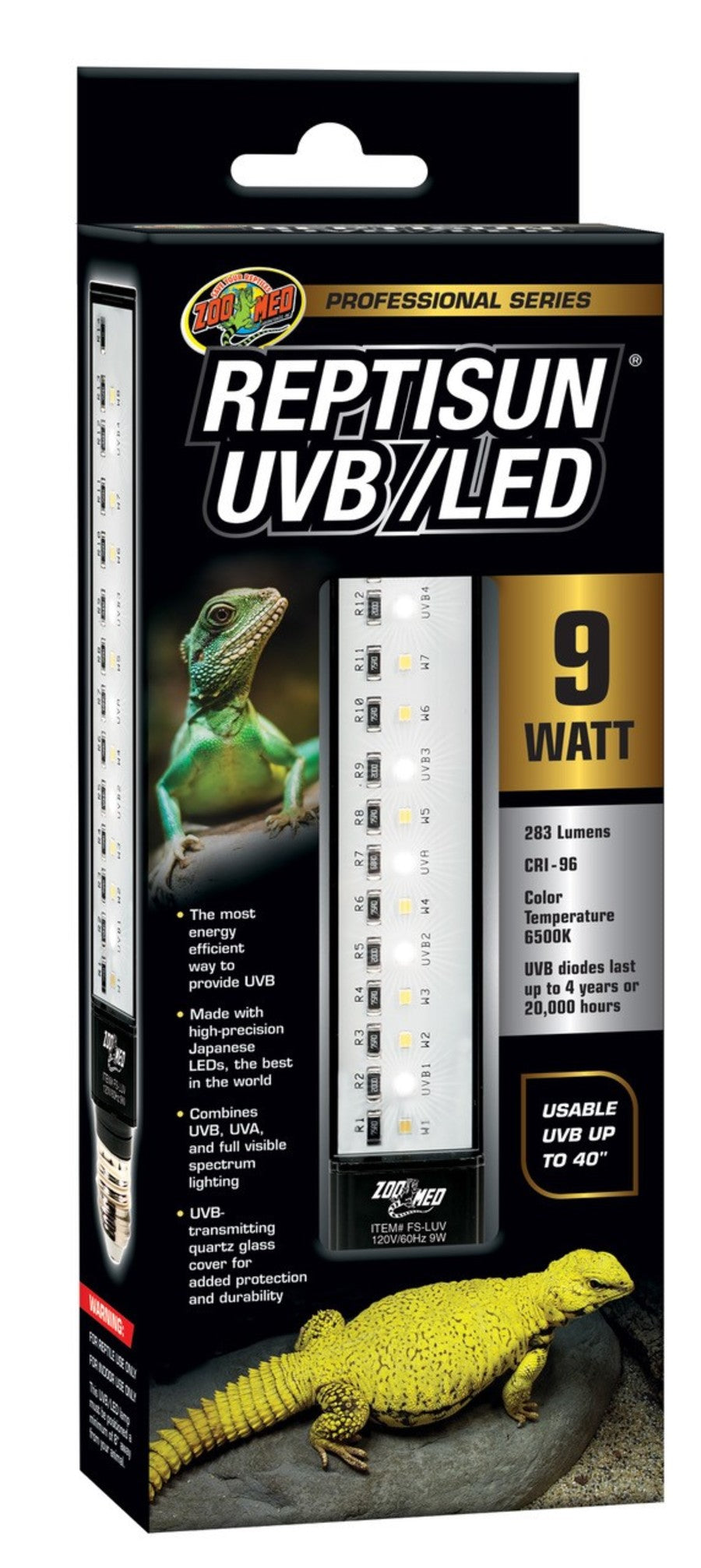 Zoo Med Professional Series Reptisun UVB/LED Bulb Zoo-Med
