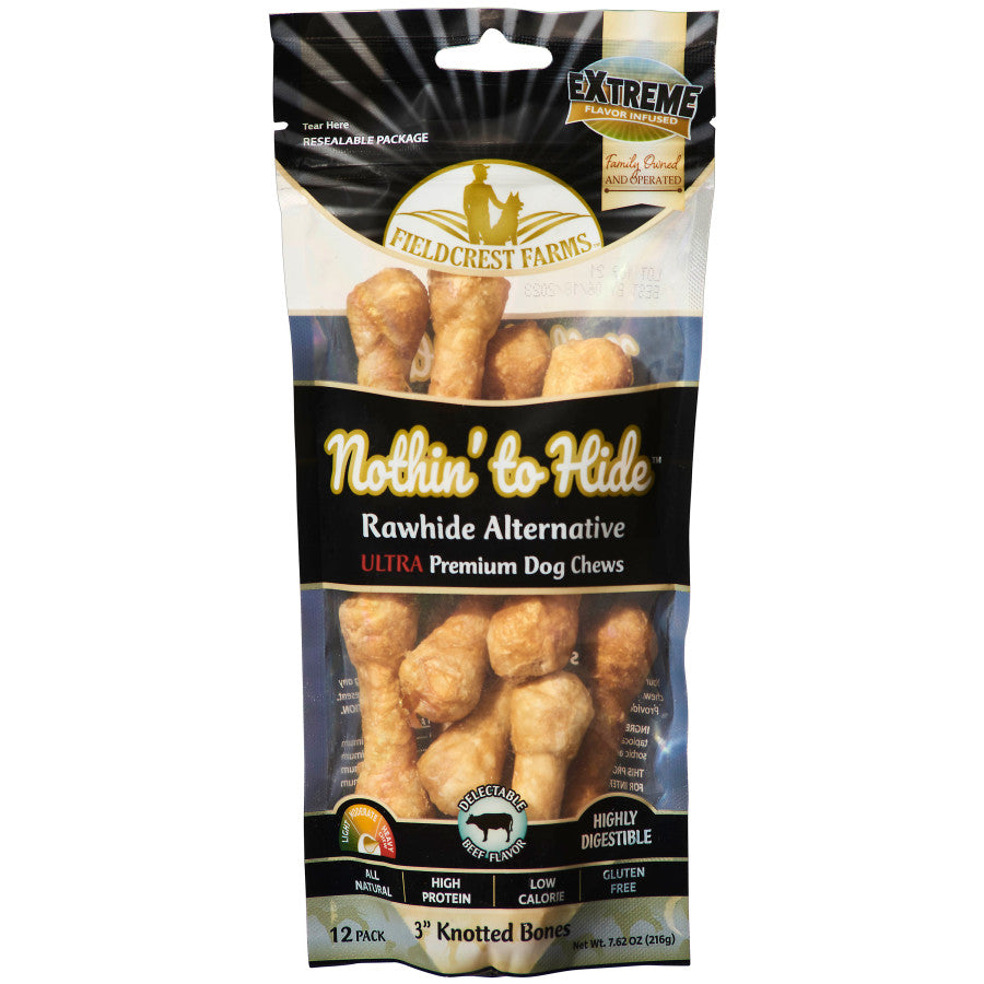 Fieldcrest Farms Nothin' To Hide Ultra Knotted Bone Dog Treat
