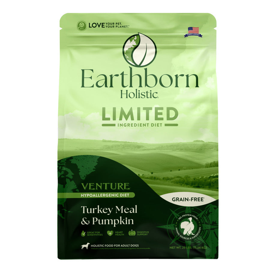 Earthborn Holistic Venture Limited Ingredient Diet Grain-Free Dry Dog Food