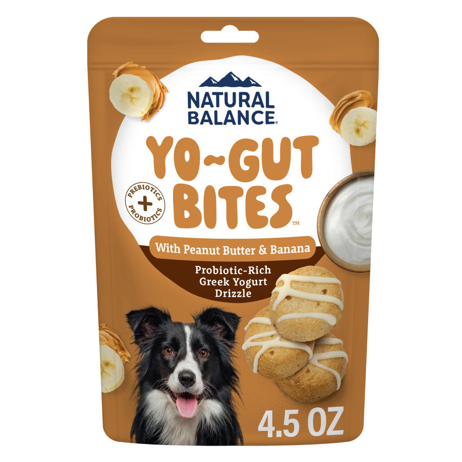 Natural Balance Pet Foods Yo-Gut Bites Dog Treats