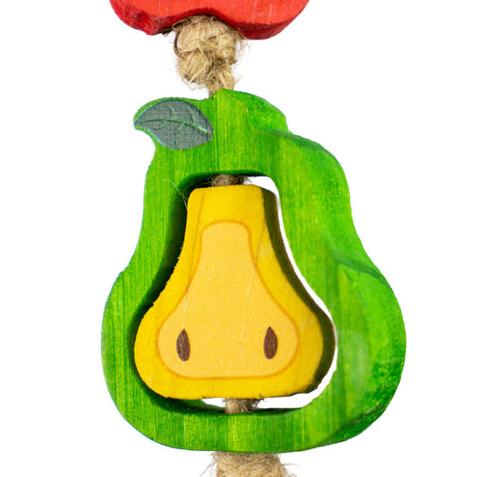 A & E Cages Nibbles Orchard Spindle Small Animal Toy