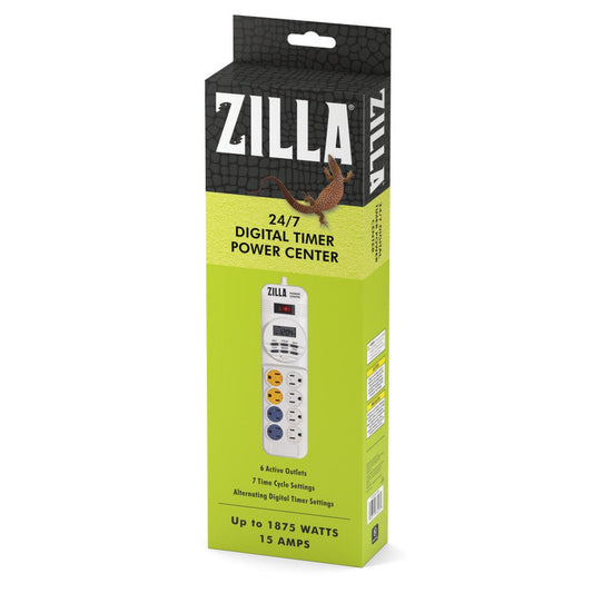 Zilla 24/7 Digital Timer Power Center Zilla