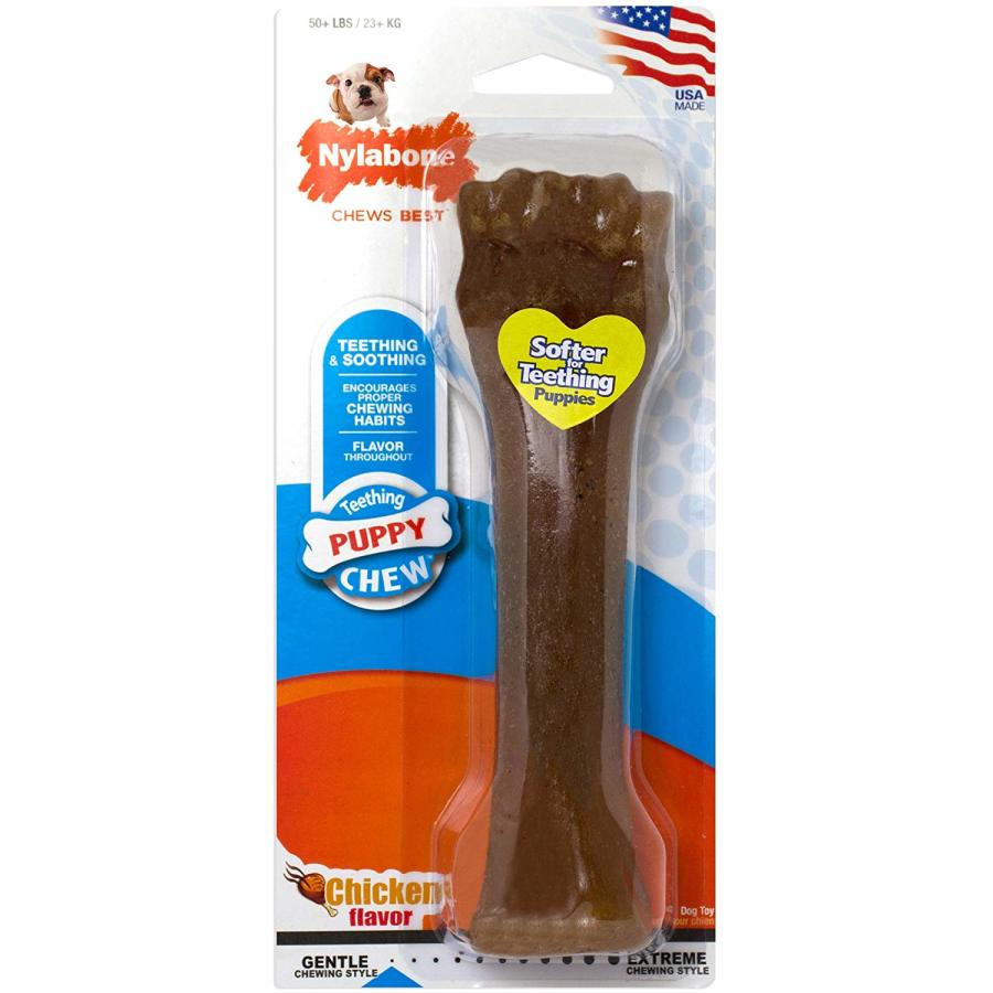 Nylabone Puppy Chew Teething Bone Dog Chew Toy